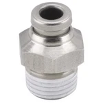 Smc KQG2H07-N01S 1/8" X 1/4" Tube Mnpt Ss Male Adapter. Fixed Price $13.19.