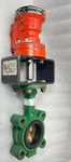 Bettis Damcos Bhh 125 Double Acting Rotary Actuator With Butterfly Valve J022045. Fixed Price $1373.90.