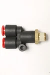 Smc Branch W Pneumatic Fitting *lot Of 8* KQ2U07-00A. Fixed Price $39.99.