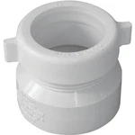Canplas 192851A Trap Pipe Adapter, 1-1/2 In, Hub X Mnpt, Pvc, White. Fixed Price $11.56.