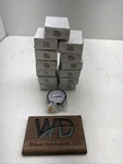 Weksler UA25C4L Pressure Gauge 1/4 Npt 0-100 Psi 2.5 Bottom Mount Lot Of 13. Fixed Price $119.86.