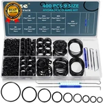 400 Pcs Hydraulic O-ring Flat Face Fittings 9 Size Buna-n 70A Rings Seal Kit. Fixed Price $36.37.