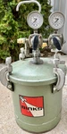 Binks Pneumatic 2 Gal Pressure Paint Pot Tank W/ Dual Gauges 83-5668. Fixed Price $225.00.