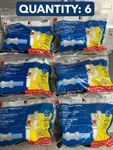 6-PACK Lot Pak Insta-plumb 46QLK Pvc Straight Coupling 1 Push To Fit. Fixed Price $31.97.