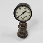 Vintage Gauge Pressure Meter 0-100 Psi Industrial Steam Pipe 3 Inch Dial. Fixed Price $24.36.