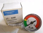 Ashcroft, Test Pressure Gauge, 2C492, To 60 Psi, 2". Fixed Price $12.00.