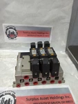 SMC,NVV5FS3-01T-041-03T,PNEUMATIC Manifold W/ Valves NVFS3300-5FZ Used. Fixed Price $199.00.