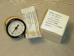 Pressure Gage 5WZ09, 1/2 Inch, 0-30 Psig, Rear Connection, 1/8 Npt New!. Fixed Price $6.95.