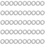 50PCS M14 Oil Drain Plug Gasket Aluminum Engine Crush Washer Seals High T.... Fixed Price $6.73.