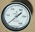Weksler Oxygen Service Gage 24-3PRF-RWAX SA44-3PRF-RWCX K-monel Bourdon. Fixed Price $750.00.