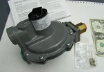 Emerson-fisher 2-STAGE Lp Gas Propane Regulator Valves 850K Btu Fpol X 3/4" Npt. Fixed Price $119.95.