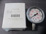 (4CFJ3) 1/4" X 1/2" To 3,000PSI Stainless Steel Commercial Pressure Gauge. Fixed Price $32.95.