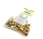 Smc KQ2E11-00A Brass Bulkhead Union Fitting 3/8" Od Tube Pkg Of 10. Fixed Price $86.99.