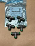 5X Pack Lot Smc KRT10-00 10MM Fitting Union Tee Flame Resistant Pneumatic Connec. Fixed Price $29.99.