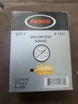 New Pasco 1427 30# Air Test Gauge **free Shipping**. Fixed Price $16.80.