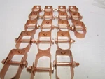 (18) Erico 402-1-CT Caddy 1-1/4" Adjustable Clevis Hangers Max Load 215 Lbs New. Fixed Price $31.50.