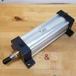Parker 3.25C4MAU14AC08.00 Pneumatic Cylinder, 3.25" Bore, 8" Stroke, 250 Psi. Fixed Price $157.93.