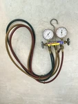 Ritchie Yellow Jacket Manifold Gauges - R12 R22 R502 Test And Charging W/hoses. Fixed Price $35.74.