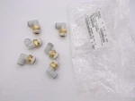 6 Pack Smc Pneumatics Push-to-connect Fitting 90 Elbow Bspt 8MM Od. Fixed Price $33.99.