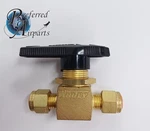 Whitey Swagelok Oxygen Shut-off Ball Valve, P/n 37073-01, B-43S4. Fixed Price $60.00.
