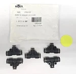 Nitra Pneumatics Model UR14-532 Union Tee Reducer 1/4" X 5/32" Lot Of. Fixed Price $15.00.