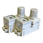 Smc ARM10F2-08G-Z / ARM10F0-00G-Z Manifold Regulators. Fixed Price $100.00.