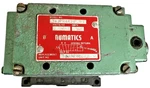 Numatics 34JPR4430, 5 Port Pneumatic Valve, Manifold And Gasket, Used (BB2). Fixed Price $99.99.