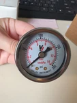 Pressure Gauge 0-200 Psi 0-14 Bar 1/8" Npt Back Mount 2" Dial Valley Instrument. Fixed Price $8.99.