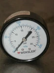 Weksler Pressure Gauge 0/30 Psi 0/200 Kpa. Fixed Price $19.00.