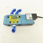 Mac 811C-PM-S11CA-152 5/2 Position Pneumatic Valve Single Solenoid 120V. Fixed Price $13.22.