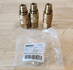 Speedaire #30E715 Quick Coupler 1/2" Mnpt 1/4" Body Lot Of Brass. Fixed Price $19.99.