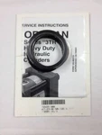 Ortman Cylinder 3TH Series 6" Bore TS603511000 Tube Seal Repair Kit. Fixed Price $217.00.