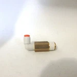 Smc Fittings Lot Of (10) Extended Male Elbow 90*, 1/4" Npt 5/32" KQ2W03-35S. Fixed Price $33.96.