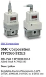 Smc ITV2030-312L4 Electro Pneumatic Regulator New $450. Fixed Price $190.00.