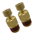 1/4" Mnpt Air Compressor Tank Drain Valve Male Petcock Brass 2 Pack. Fixed Price $10.67.