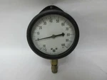 Usg U.s. Gauge, 33222, 0-100 Psi, 5" Oad Face, Depth, 1/2" Port. Fixed Price $20.00.