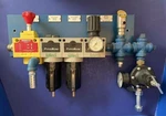 Numatics Flexiblok Assy: Filters, Valves, Regulator & Turck Pressure Transducer. Fixed Price $70.00.
