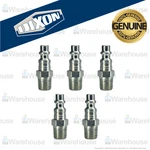 Genuine Dixon D2M2 Plug Kit 5 Steel Pneumatic Male Threaded Fittings. Fixed Price $25.97.