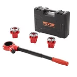 Vevor Ratchet Pipe Threader Kit 1/2" 3/4" 1" Npt Manual Threading Tool. Fixed Price $37.71.