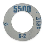Garlock 5500RG-0150-125-0600 Flange GASKET,6 IN.,1/8 In.,gray 38VR05. Fixed Price $21.89.