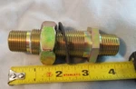 Eaton Weatherhead 223464 Bulkhead Fitting 1/2" Npt Female And 1/4". Fixed Price $9.99.
