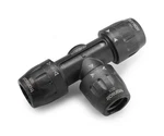 Lot Of - Parker Transair 6604 00 Equal Tee Tube Fitting 25MM/1" (2 Pcs). Fixed Price $80.00.