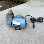 Itt Pneumotive Oil-less Piston Air Compressor Vacuum Pump 1/2 Hp 3.5A 115V Used. Fixed Price $49.99.