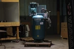 Curtis Toledo Air Compressor Hp 80 Gallon 208-460 Volt 3-PHASE Model E-57A. Fixed Price $2700.00.