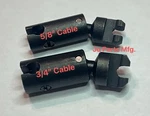 2PC Drop Head Adaptor For Ridgid & K-7500 5/8 3/4 Cable New Release. Fixed Price $129.95.