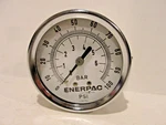 Enerpac Pressure Gauge Dual 0-100 Psi / 0-6 Bar, Back Center Mount, 41801150. Fixed Price $15.95.