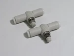 Smc AS1001F-01 Flow Control Valve 1/8" Lot Of 2 Nop. Fixed Price $18.84.