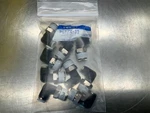 (10) Pisco PL1/4-03 90-DEGREE Elbow 3/8" Npt X 1/4" Tube. Fixed Price $13.00.