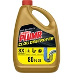 Clorox Liquid-plumr Pro-strength Clog Destroyer, Drain Cleaner, 80 F. Fixed Price $22.34.