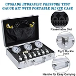 Sinocmp Hydraulic Pressure Test Kit For Cat Komatsu Johndeere 25/40/60MPA Gauge. Fixed Price $66.96.